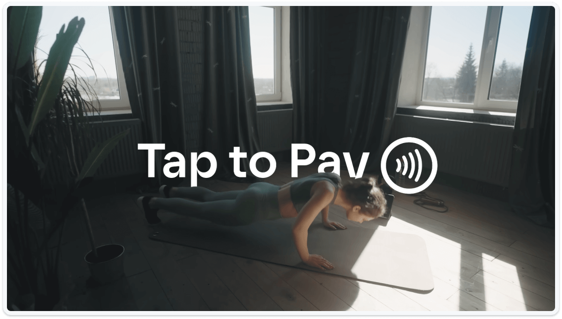 video tap to pay